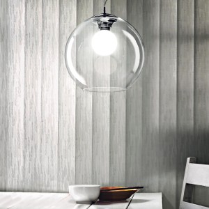 Lampa wisząca NEMO SP1 D40 TRASPARENTE transparentna 052816 Ideallux