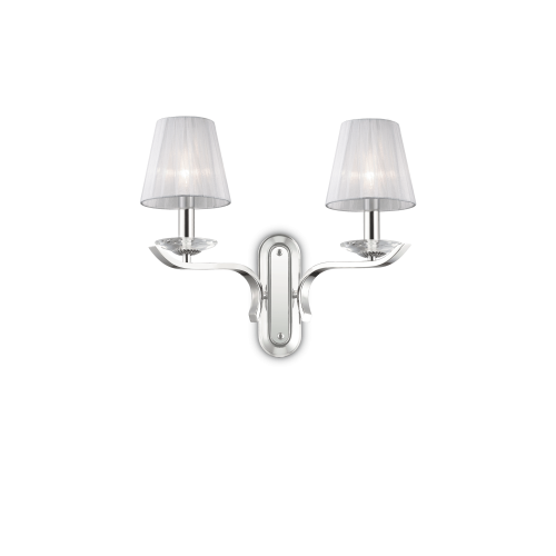 Kinkiet PEGASO AP2 BIANCO biały 059211 Ideallux
