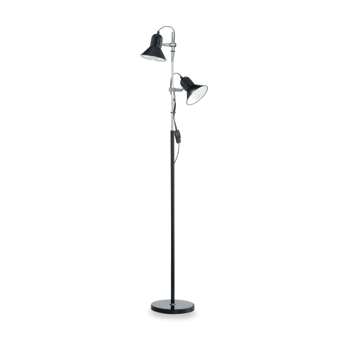 Lampa stojąca POLLY PT2 NERO czarna061139 Ideallux