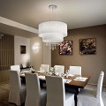Lampa wisząca OPERA SP6 BIANCO biała 068299 Ideallux