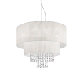 Lampa wisząca OPERA SP6 BIANCO biała 068299 Ideallux