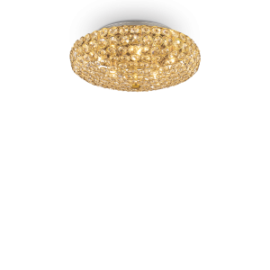Lampa sufitowa KING PL5 złota 073187 Ideallux