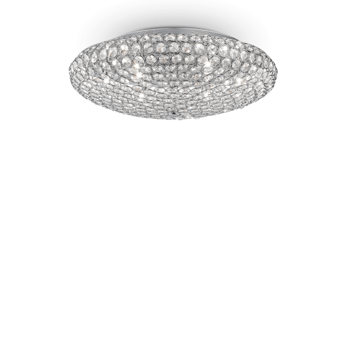 Lampa sufitowa KING PL9 chrom 073255 Ideallux