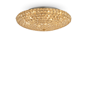 Lampa sufitowa KING PL9 złota 073262 Ideallux