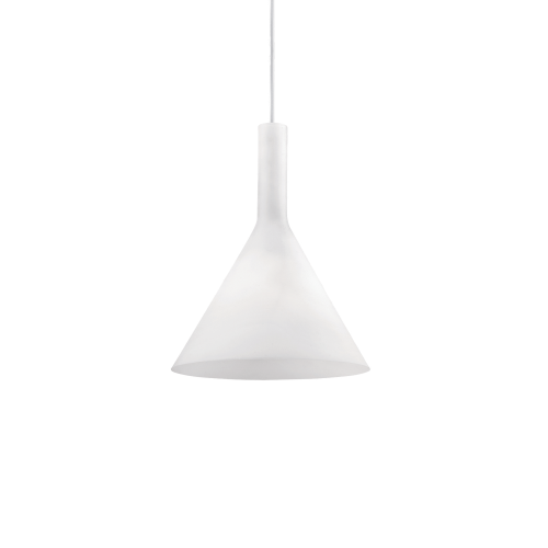 Lampa wisząca 	COCKTAIL SP1 SMALL BIANCO biała 074337 Ideallux