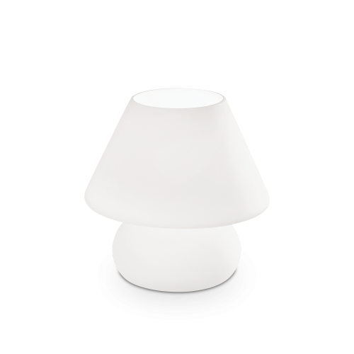 Lampa stołowa PRATO TL1 BIG biała 074702 Ideallux