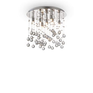Lampa sufitowa MOONLIGHT PL8 chrom 077796 Ideallux