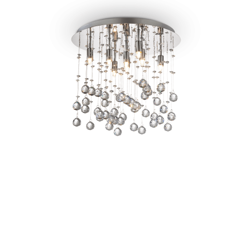 Lampa sufitowa MOONLIGHT PL8 chrom 077796 Ideallux