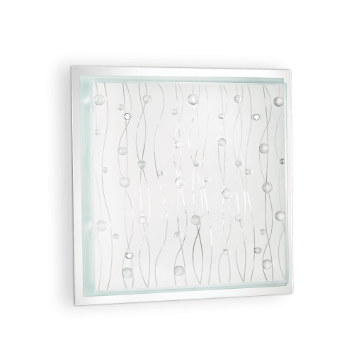 Plafon OCEAN PL3 transparentny 081441 Ideallux