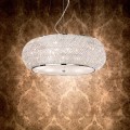 Lampa wisząca PASHA' SP10 CROMO chrom 082196 Ideallux