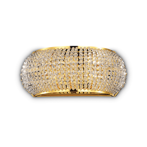 Kinkiet PASHA' AP3 ORO złoty 082288 Ideallux