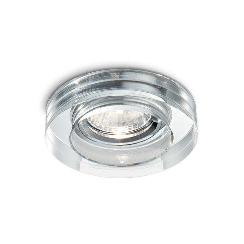 Lampa wpuszczana BLUES ROUND transparentna kpl. 3 szt 083254 Ideallux