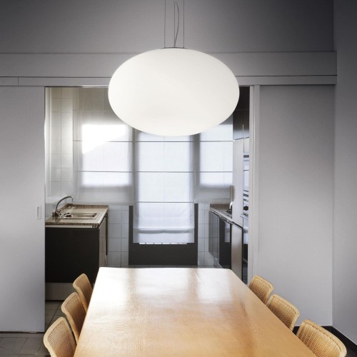 Lampa wisząca CANDY SP1 D40 biała 086736 Ideallux