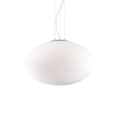 Lampa wisząca CANDY SP1 D50 biała 086743 Ideallux