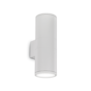 Kinkiet zewnętrzny GUN AP2 BIG BIANCO biały 092300 Ideallux