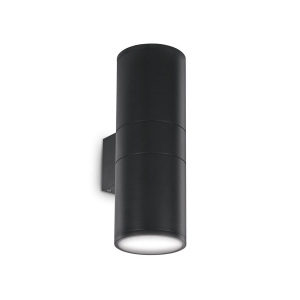 Kinkiet zewnętrzny GUN AP2 BIG NERO czarny 092317 Ideallux