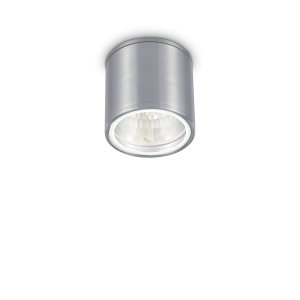 Lampa sufitowa GUN PL1 ALUMINIUM czarna 092324 Ideallux