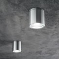 Lampa sufitowa GUN PL1 ALUMINIUM czarna 092324 Ideallux