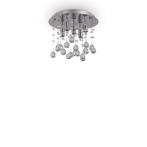 Lampa sufitowa MOONLIGHT PL5 chrom 094649 Ideallux