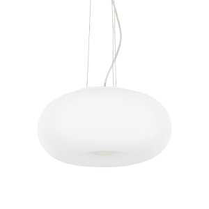 Lampa wisząca ULISSE SP3 D42 biała 095226 Ideallux