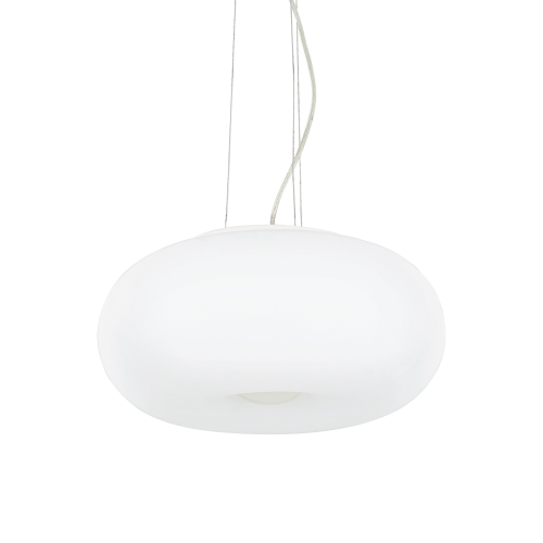 Lampa wisząca ULISSE SP3 D42 biała 095226 Ideallux