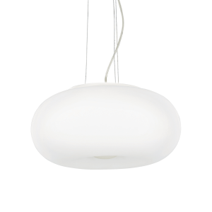 Lampa wisząca ULISSE SP3 D52 biała 098616 Ideallux
