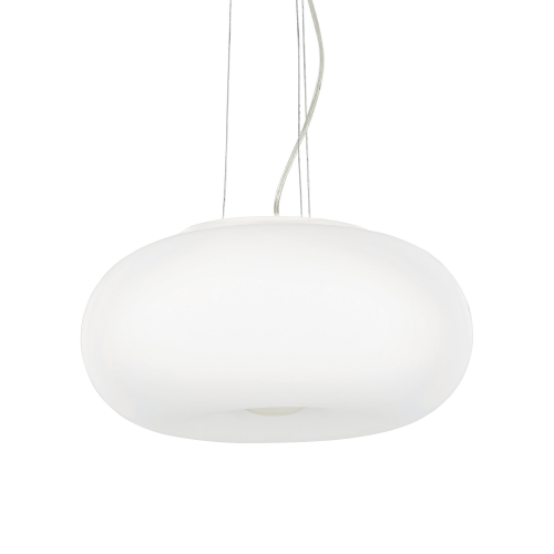 Lampa wisząca ULISSE SP3 D52 biała 098616 Ideallux