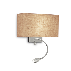 Kinkiet HOTEL AP2 CANVAS bursztynowy 103204 Ideallux