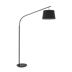 Lampa stojąca DADDY PT1 NERO czarna 110363 Ideallux