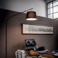 Lampa stojąca DADDY PT1 NERO czarna 110363 Ideallux