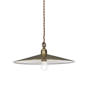 Lampa wisząca CANTINA SP1 BRUNITO antyczny mosiądz 112701 Ideallux
