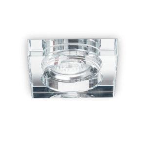 Lampa wpuszczana BLUES SQUARE TRANSPARENTE transparentna kpl. 3 szt 114019 Ideallux