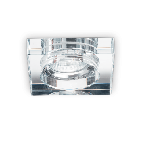 Lampa wpuszczana BLUES SQUARE TRANSPARENTE transparentna kpl. 3 szt 114019 Ideallux