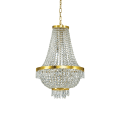 Lampa wisząca CAESAR SP9 ORO złota 114736 Ideallux