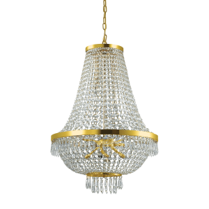 Lampa wisząca CAESAR SP12 ORO złota 1114743 Ideallux