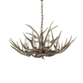 Lampa wisząca CHALET SP8 115504 kolor drewna Ideallux