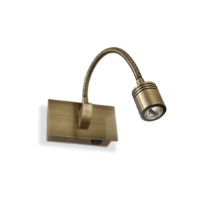 Kinkiet DYNAMO AP BRUNITO antyczny mosiądz 121352 Ideallux