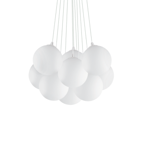 Lampa wisząca MAPA PLUS SP11 biała 131924 Ideallux