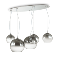 Lampa wisząca NEMO PLUS SP5 FADE chrom 138305 Ideallux