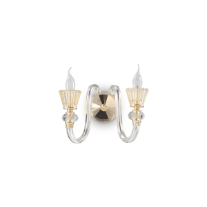 Kinkiet STRAUSS AP2 złoty 140599 Ideallux