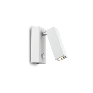 Kinkiet PAGE AP SQUARE BIANCO biały 142258 Ideallux