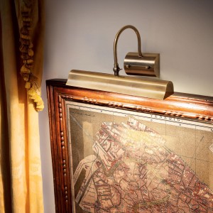 Kinkiet RETRO' AP2 antyczny mosiądz 144917 Ideallux