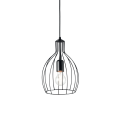 Lampa wisząca AMPOLLA-2 SP1 NERO czarna 148151 Ideallux