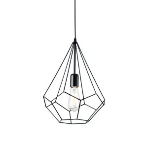 Lampa wisząca AMPOLLA-3 SP1 NERO czarna 148175 Ideallux