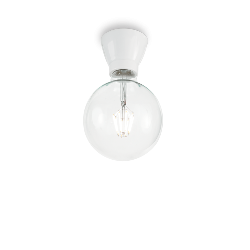 Lampa sufitowa WINERY PL1 biała 155227 Ideallux