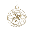 Lampa wisząca KONSE SP6 złota 156026 Ideallux