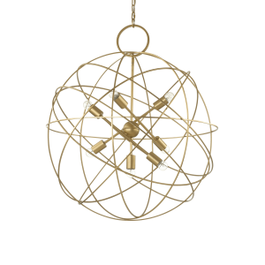 Lampa wisząca KONSE SP7 złota 156033 Ideallux