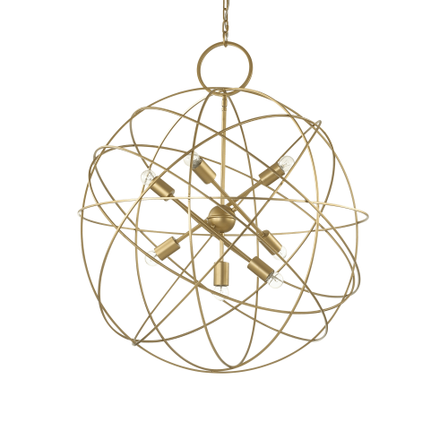 Lampa wisząca KONSE SP7 złota 156033 Ideallux