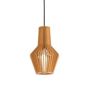 Lampa wisząca CITRUS-1 SP1 drewniana 159843 Ideallux