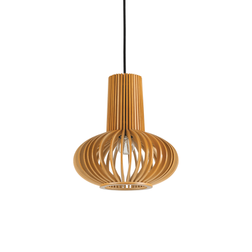 Lampa wisząca CITRUS-2 SP1 drewniana 159850 Ideallux